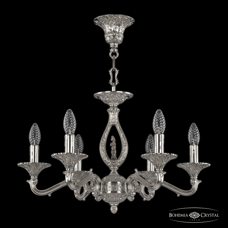 Подвесная люстра Bohemia Ivele Crystal Verona 72402/6/175 Ni FH1S