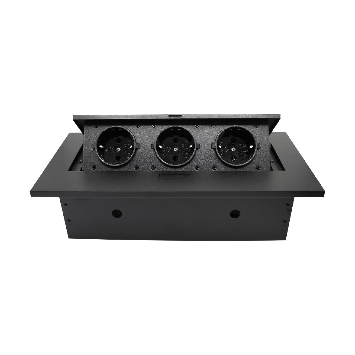 Блок розеток MX-226 (J) (3 секции полуавтоматический с кабелем питания) Mebax 00-00002878