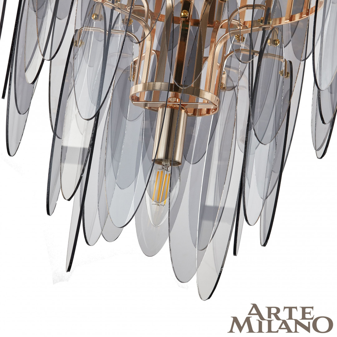 Подвесная люстра Arte Milano 8753B.D800.H750.E14.19 G