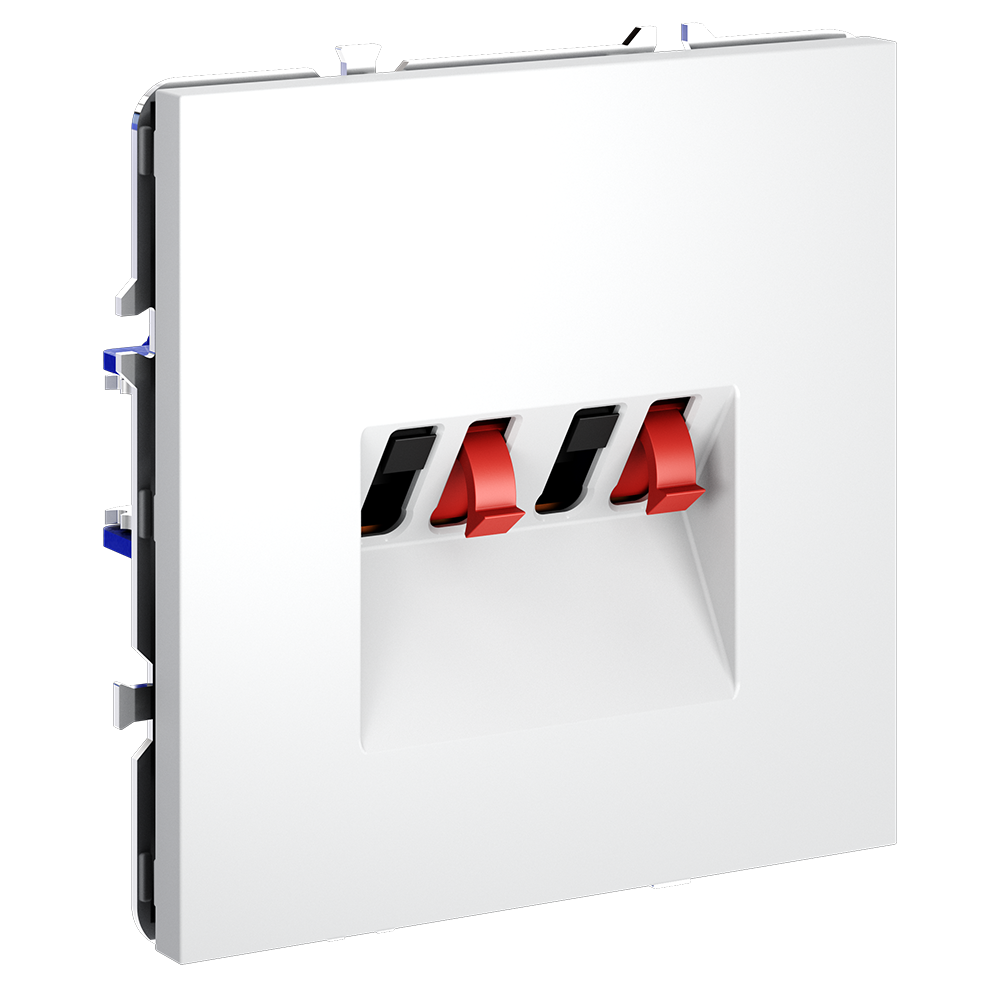 Розетка акустическая Voltum S70 VLS060302 (белый матовый)