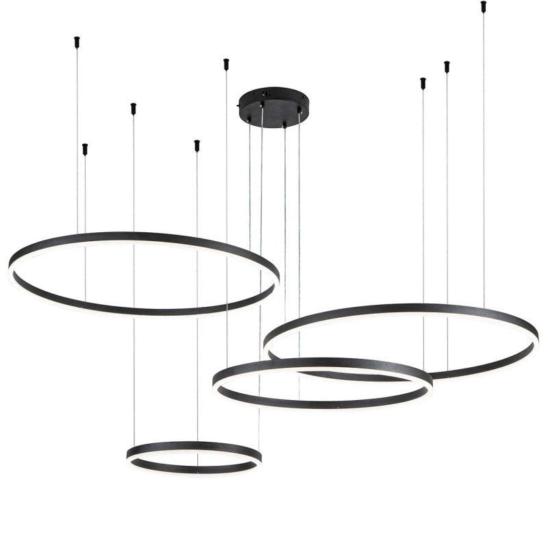 Подвесная люстра Indigo Galass 14001/4P Black V000034L Подвесная люстра Indigo Galass 14001/4P Black V000034L