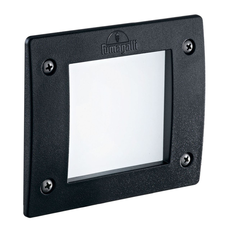 Уличный светодиодный светильник Ideal Lux Leti PT1 Square Nero 096582 Уличный светодиодный светильник Ideal Lux Leti PT1 Square Nero 096582