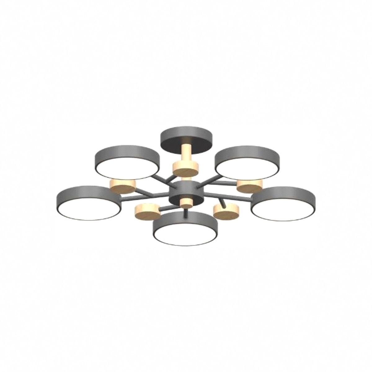 Люстра на штанге LED4U L3204-620 GR Люстра на штанге LED4U L3204-620 GR