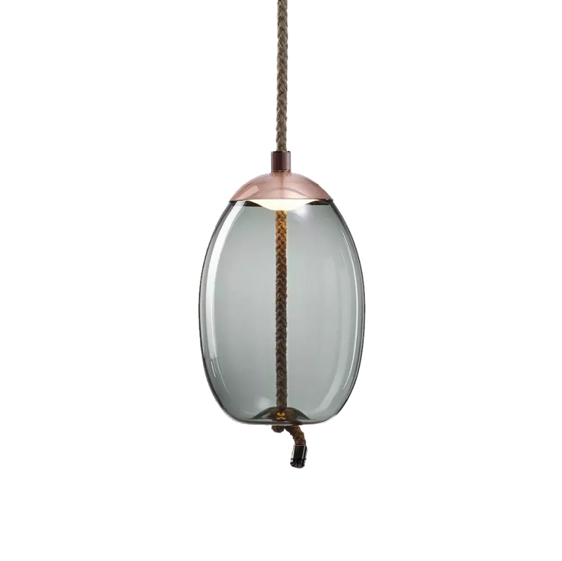 Подвесной светильник Delight Collection Knot 9966P/A copper/blue Подвесной светильник Delight Collection Knot 9966P/A copper/blue