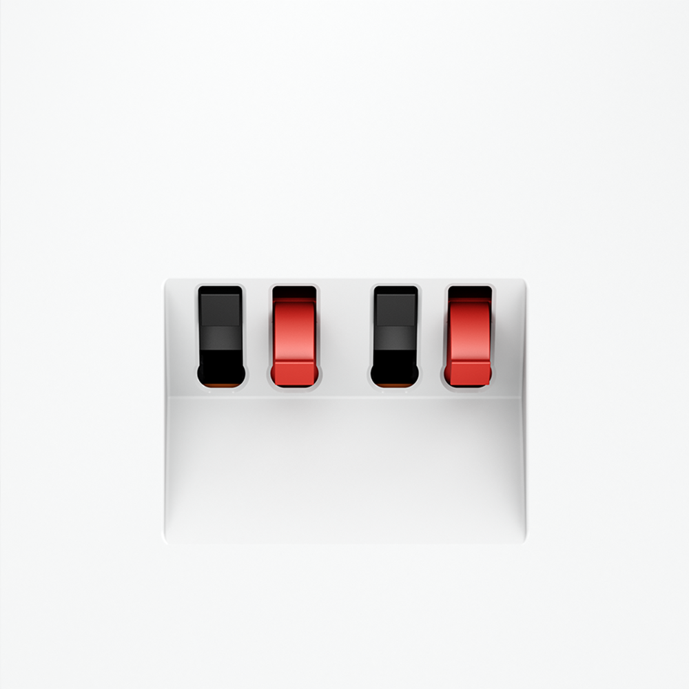 Розетка акустическая Voltum S70 VLS060302 (белый матовый)