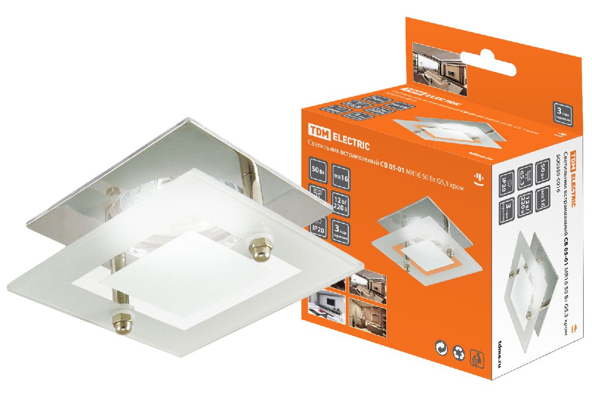 Встраиваемый светильник TDM Electric СВ 05-01 SQ0359-0016 Встраиваемый светильник TDM Electric СВ 05-01 SQ0359-0016
