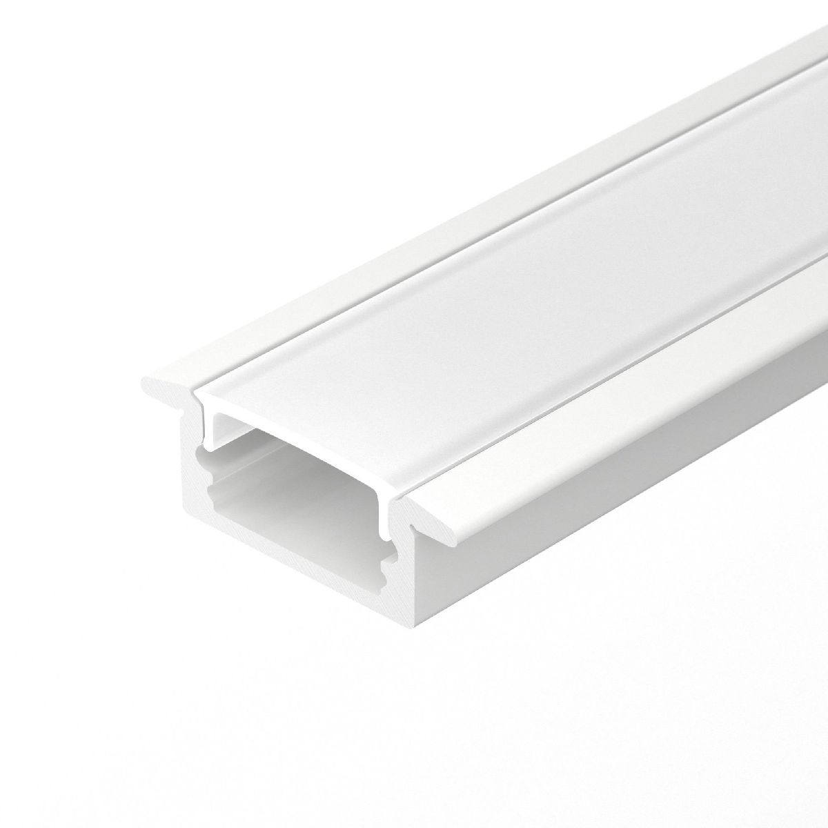 Алюминиевый профиль Arlight LINE-2308-F-2000 WHITE 044237 Алюминиевый профиль Arlight LINE-2308-F-2000 WHITE 044237