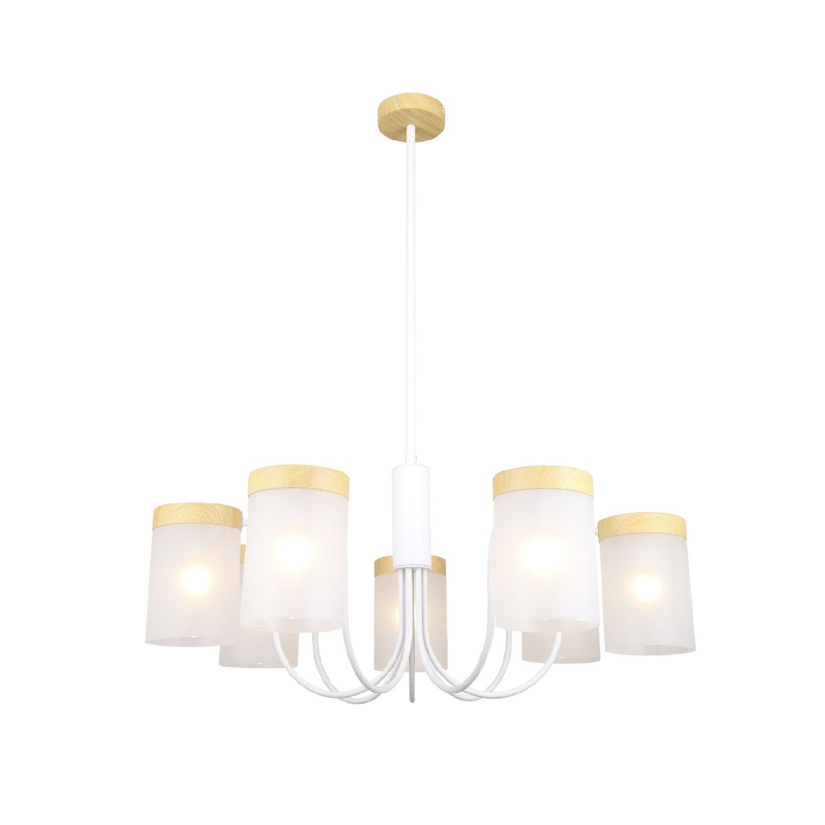 Люстра на штанге Escada Harmony 1172/7P White Люстра на штанге Escada Harmony 1172/7P White