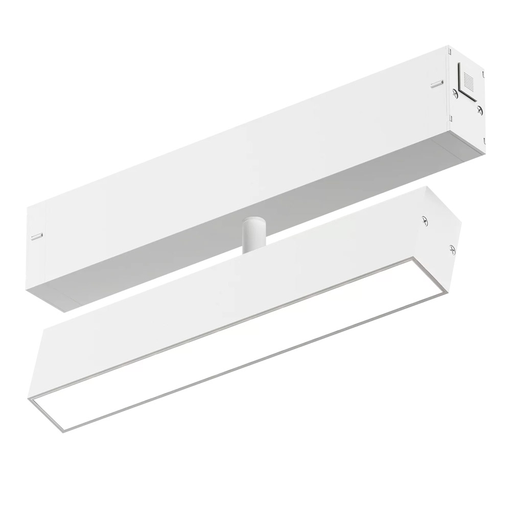 Трековый однофазный светильник AM Group AM533 WH-220V-18W SMART