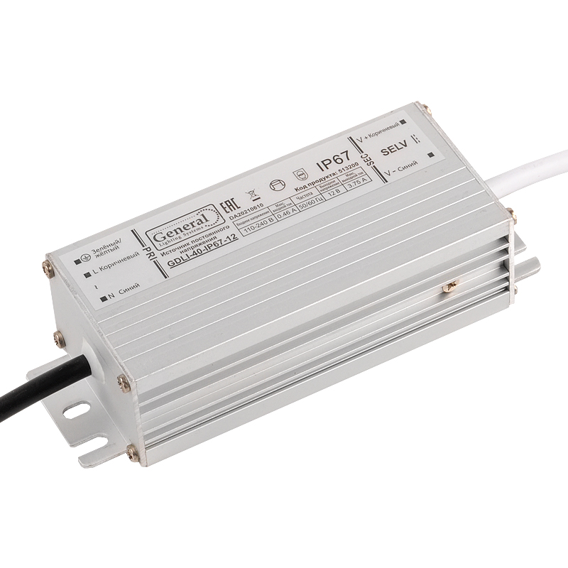 Драйвер General GDLI-40-IP67-12 513200 Драйвер General GDLI-40-IP67-12 513200