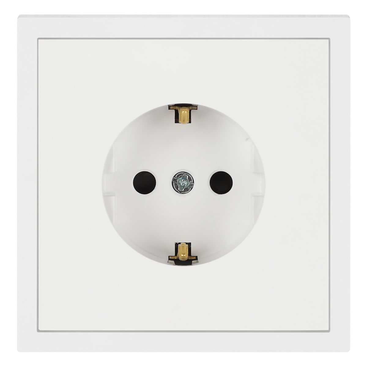 Розетка ЭРА Galaxy 15-2101-01 c заземлением 2P+E Schuko 16А-250В IP20 белый Б0070620