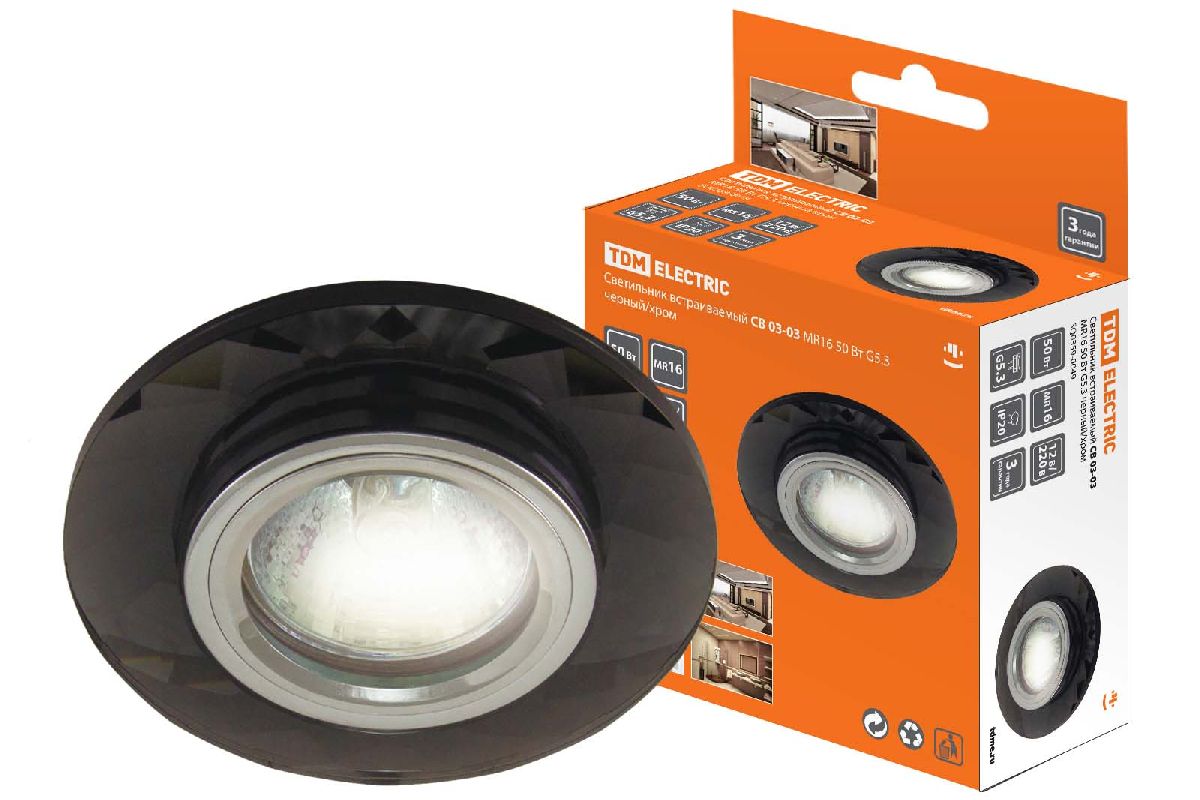 Встраиваемый светильник TDM Electric СВ 03-03 SQ0359-0049 Встраиваемый светильник TDM Electric СВ 03-03 SQ0359-0049