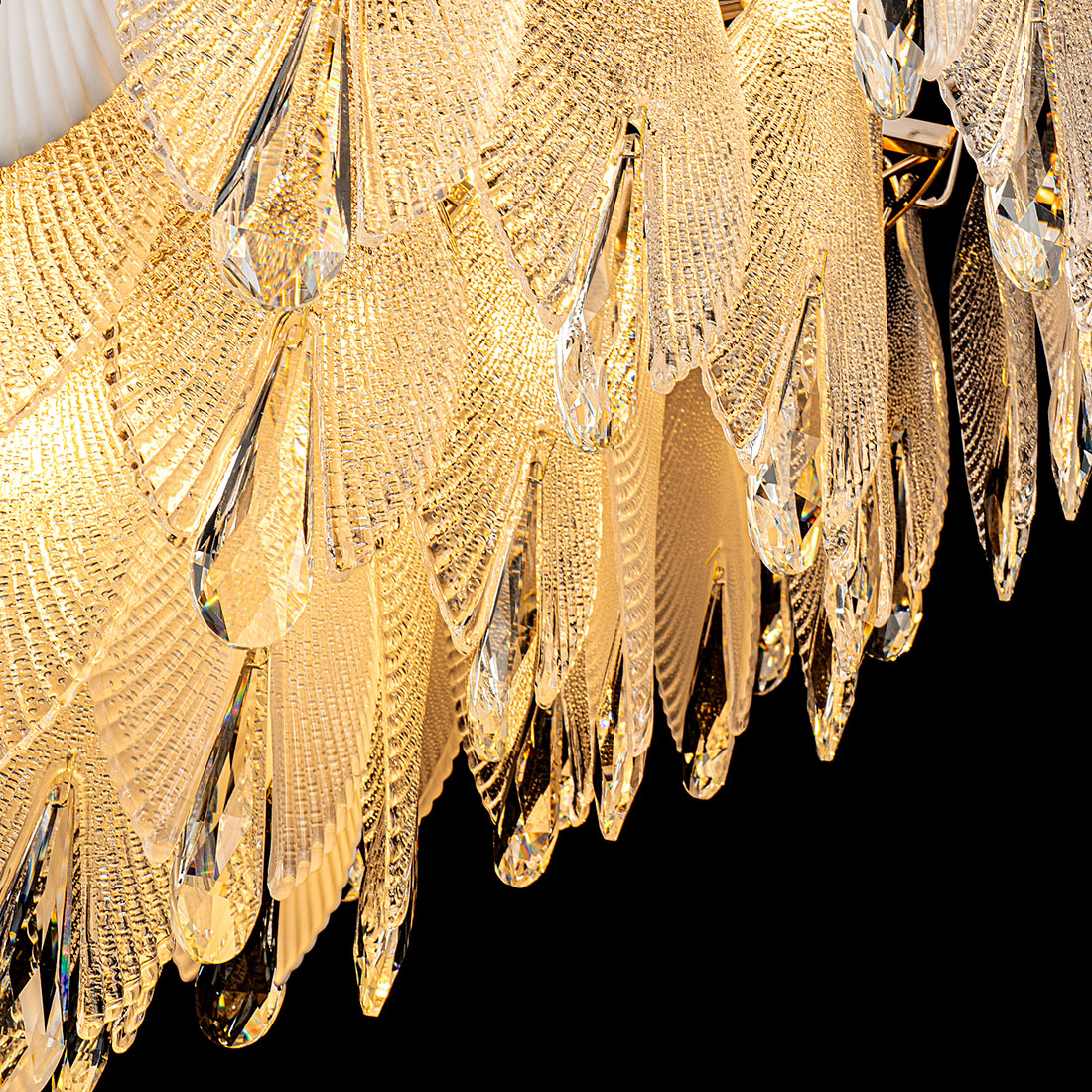 Подвесная люстра Modelux ML.6228.800 GD