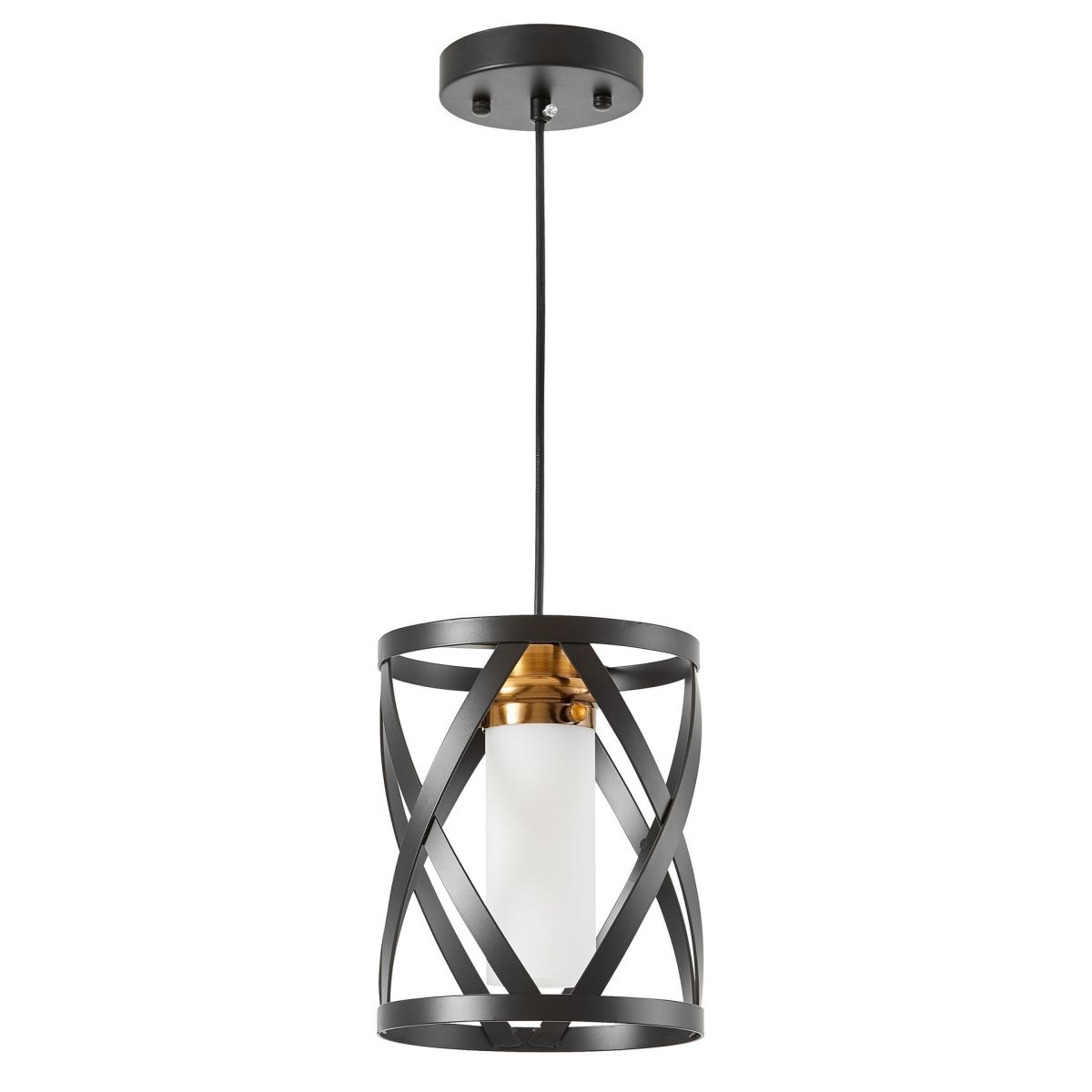 Подвесной светильник Lumina Deco Astila LDP 1242-1 BK+MD Подвесной светильник Lumina Deco Astila LDP 1242-1 BK+MD