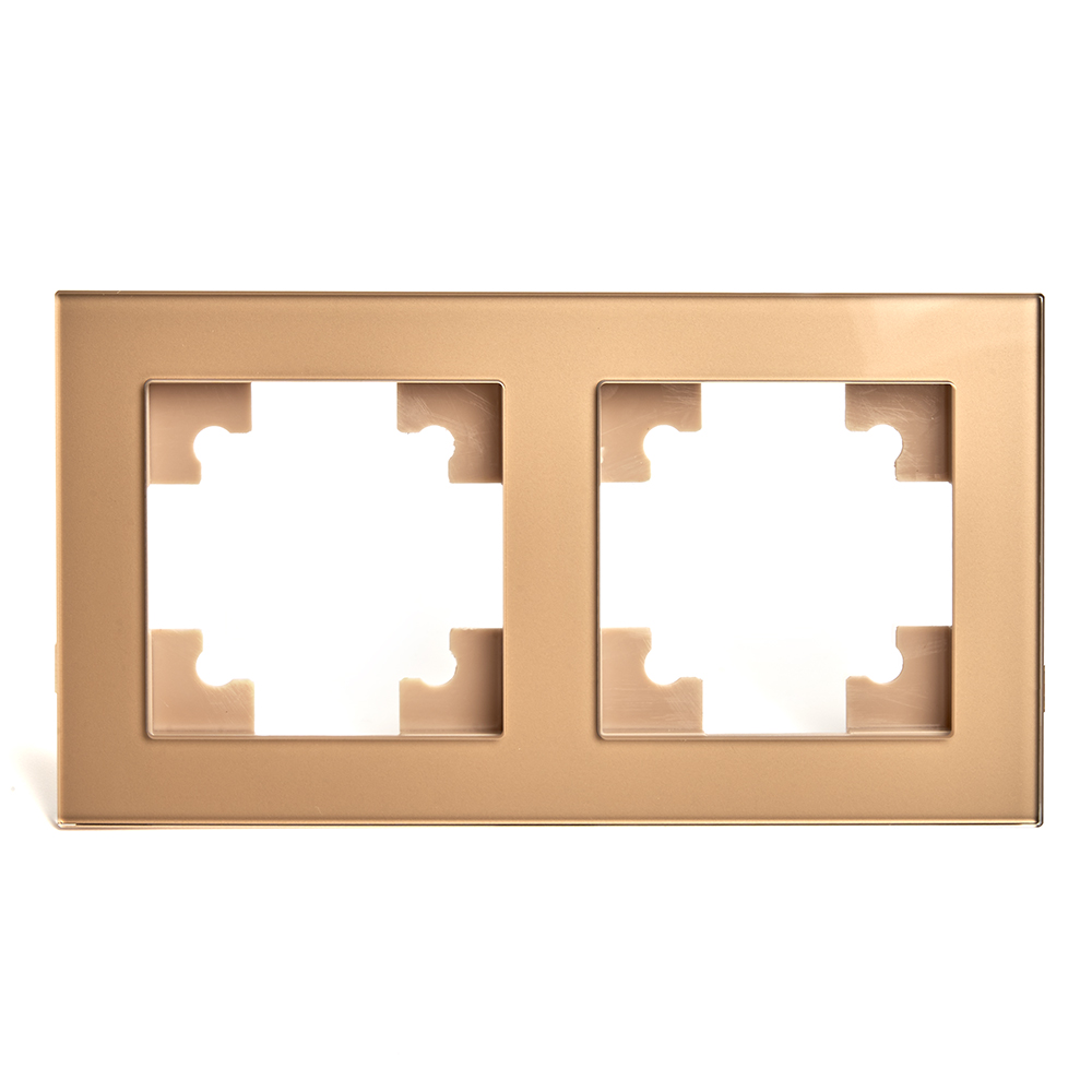 Рамка 2-местная Stekker Катрин GFR00-7002-08 49034 Рамка 2-местная Stekker Катрин GFR00-7002-08 49034