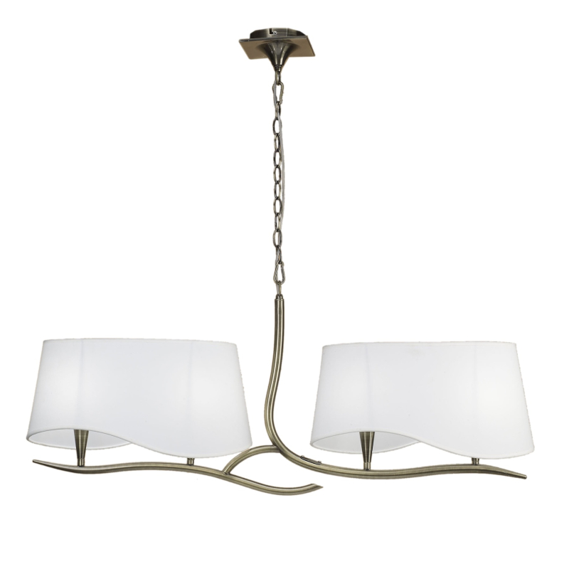 Подвесная люстра Mantra Ninette Antique Bras 1921 Подвесная люстра Mantra Ninette Antique Bras 1921