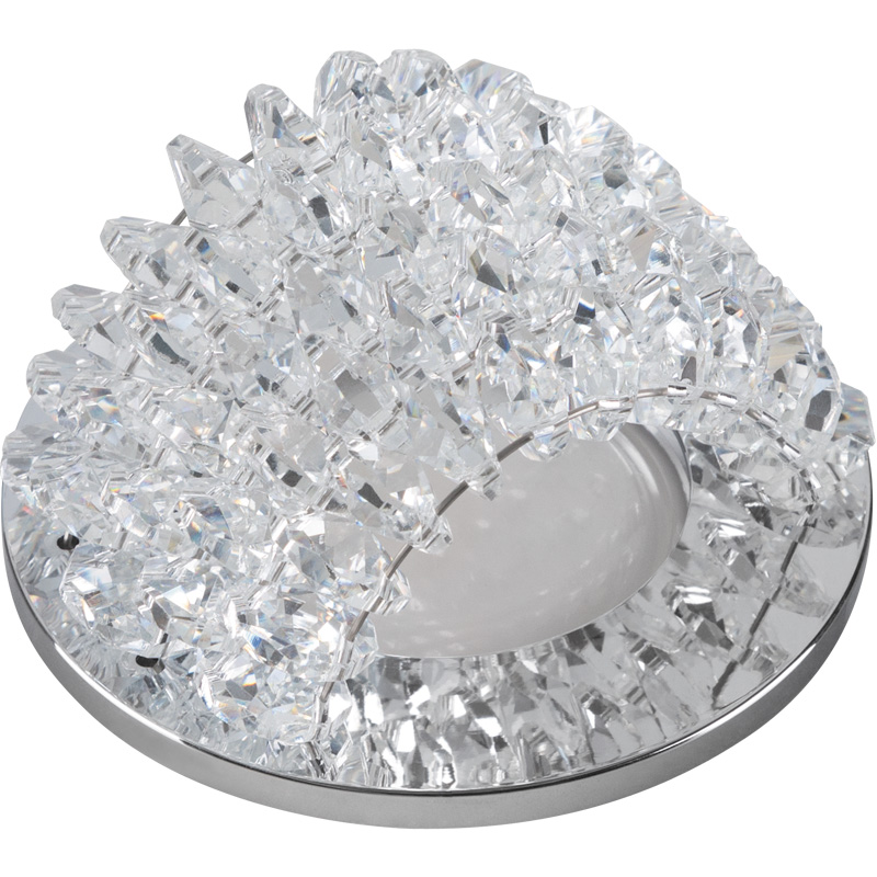 Встраиваемый светильник Fametto DLS-P110 GU5.3 CHROME/CLEAR 10732 Встраиваемый светильник Fametto DLS-P110 GU5.3 CHROME/CLEAR 10732