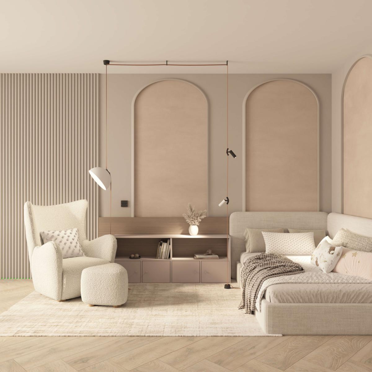 Трековый однофазный светильник Denkirs Belty spot DK5546-BK