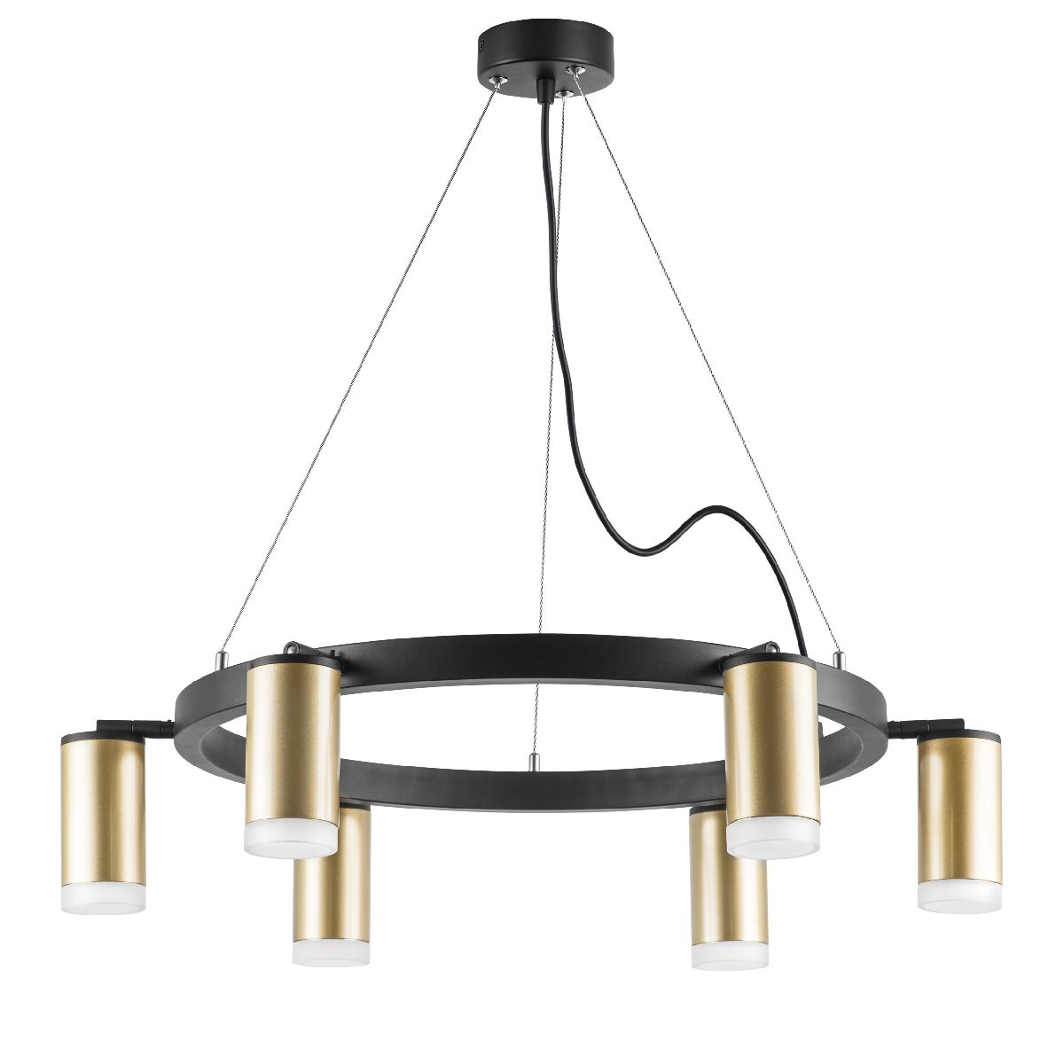 Подвесная люстра Lightstar Rullo (571016+214440-6+202430-6) LR0164060 Подвесная люстра Lightstar Rullo (571016+214440-6+202430-6) LR0164060