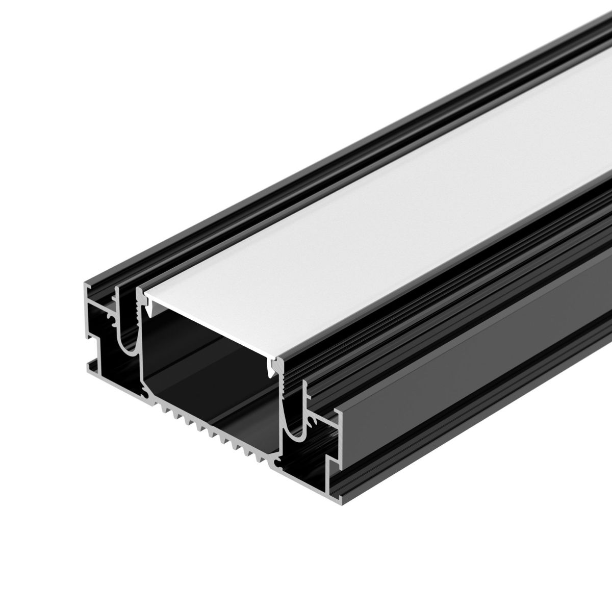 Профиль Arlight STRETCH-41-CEIL-CENTER-2000 BLACK 055206 Профиль Arlight STRETCH-41-CEIL-CENTER-2000 BLACK 055206