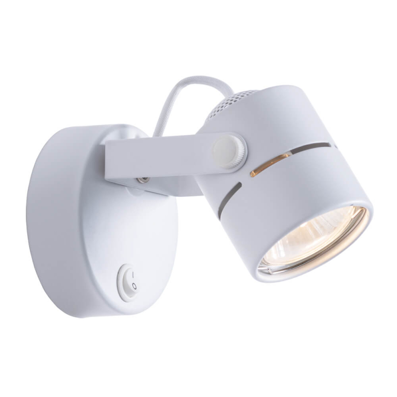Спот Arte Lamp Mizar A1311AP-1WH Спот Arte Lamp Mizar A1311AP-1WH