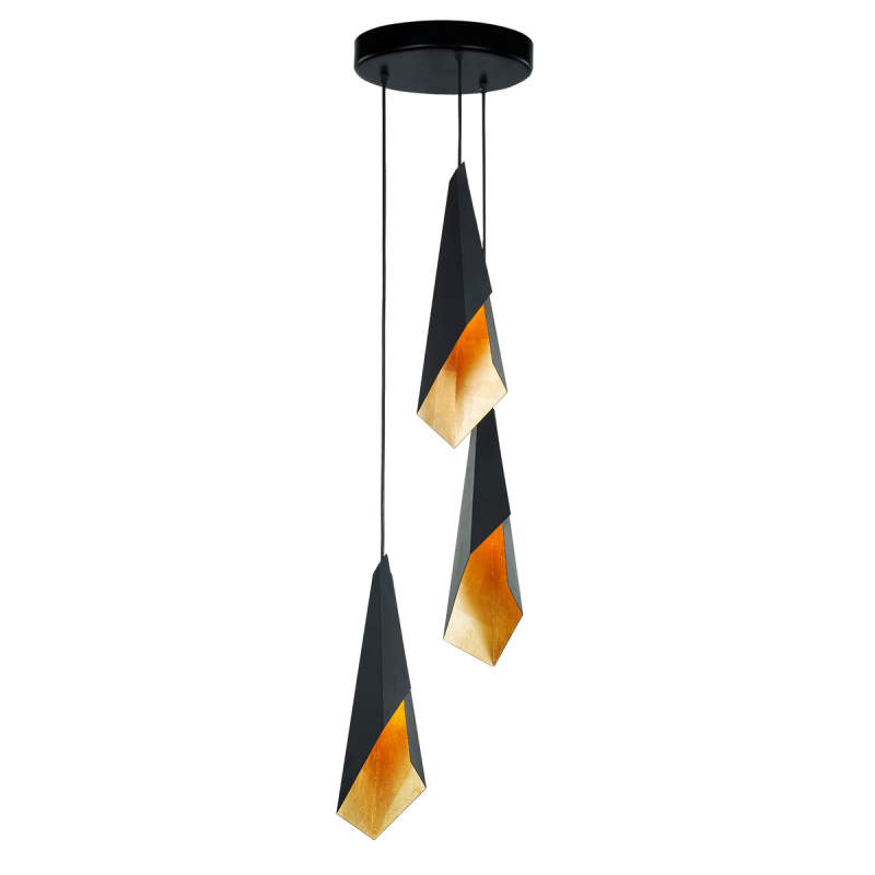 Подвесной светильник Delight Collection MD2063 MD2063-3A black/gold Подвесной светильник Delight Collection MD2063 MD2063-3A black/gold