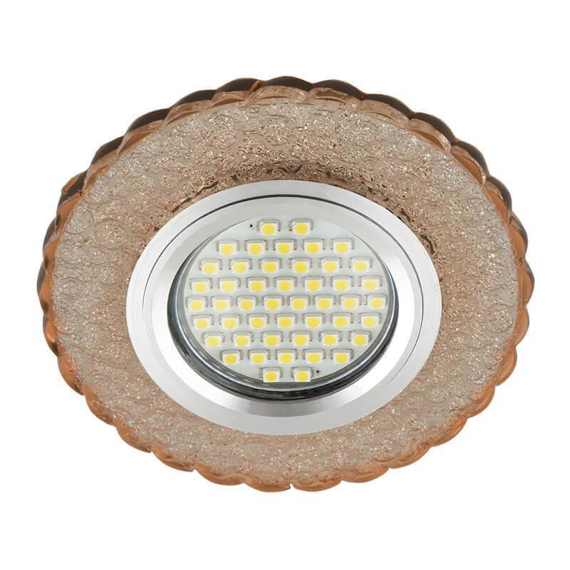 Встраиваемый светильник Fametto Luciole DLS-L140 Gu5.3 Glassy/Tea Встраиваемый светильник Fametto Luciole DLS-L140 Gu5.3 Glassy/Tea