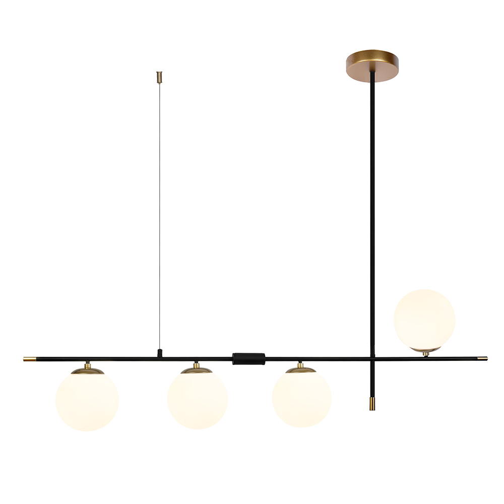 Люстра на штанге Arte Lamp Arkab A2225SP-4BK Люстра на штанге Arte Lamp Arkab A2225SP-4BK