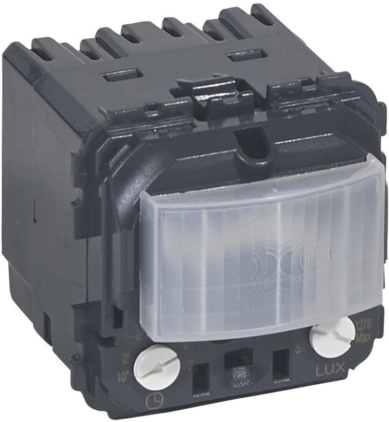 Датчик движения Legrand Celiane трехпроводной с нейтралью 400W 067025