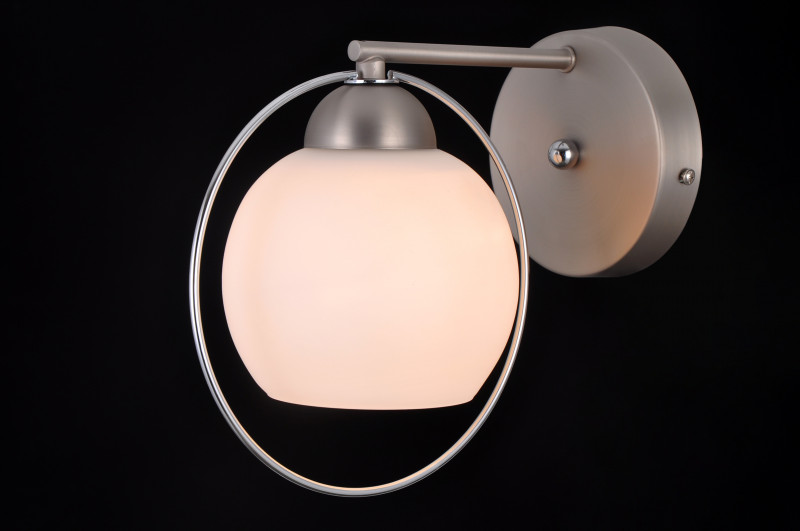 Бра Natali Kovaltseva SPHERE II 81051-1W SATIN NICKEL Бра Natali Kovaltseva SPHERE II 81051-1W SATIN NICKEL