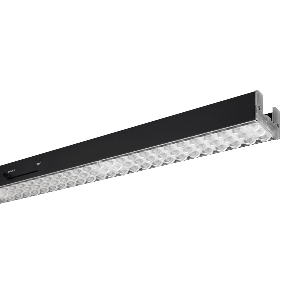 Трековый трехфазный светильник Arlight LGD-LUNGO-4TR-L600-20W-30W Day4000 (Черный, двойной асимметричный 2х20 deg, 230V) (IP20 Металл) 064244
