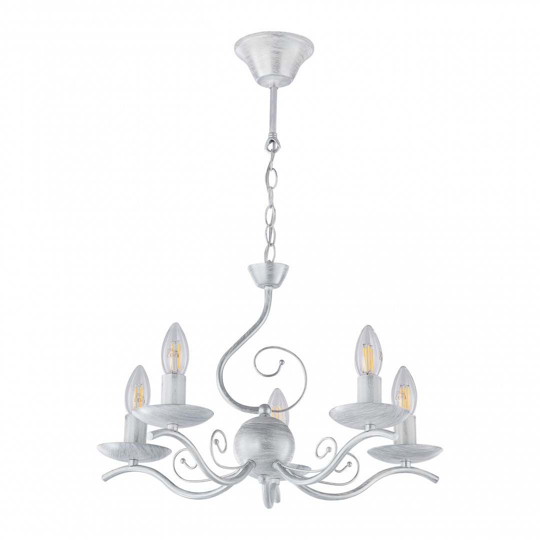 Подвесная люстра Arte Milano Amalfi 339934/5 WT+SL Подвесная люстра Arte Milano Amalfi 339934/5 WT+SL