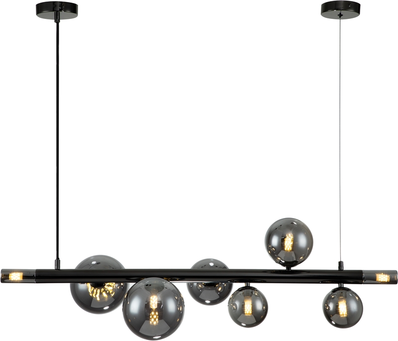 Подвесная люстра Indigo Canto 11026/8PL Black V000240 Подвесная люстра Indigo Canto 11026/8PL Black V000240