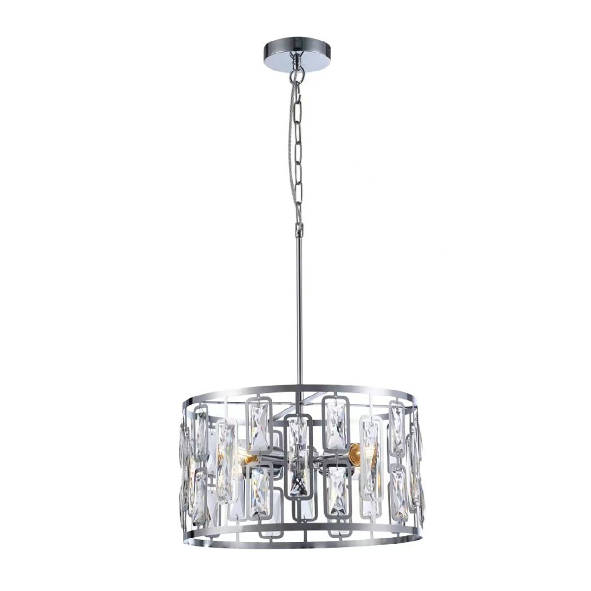 Подвесная люстра Escada Glow 2102/4S Chrome Подвесная люстра Escada Glow 2102/4S Chrome