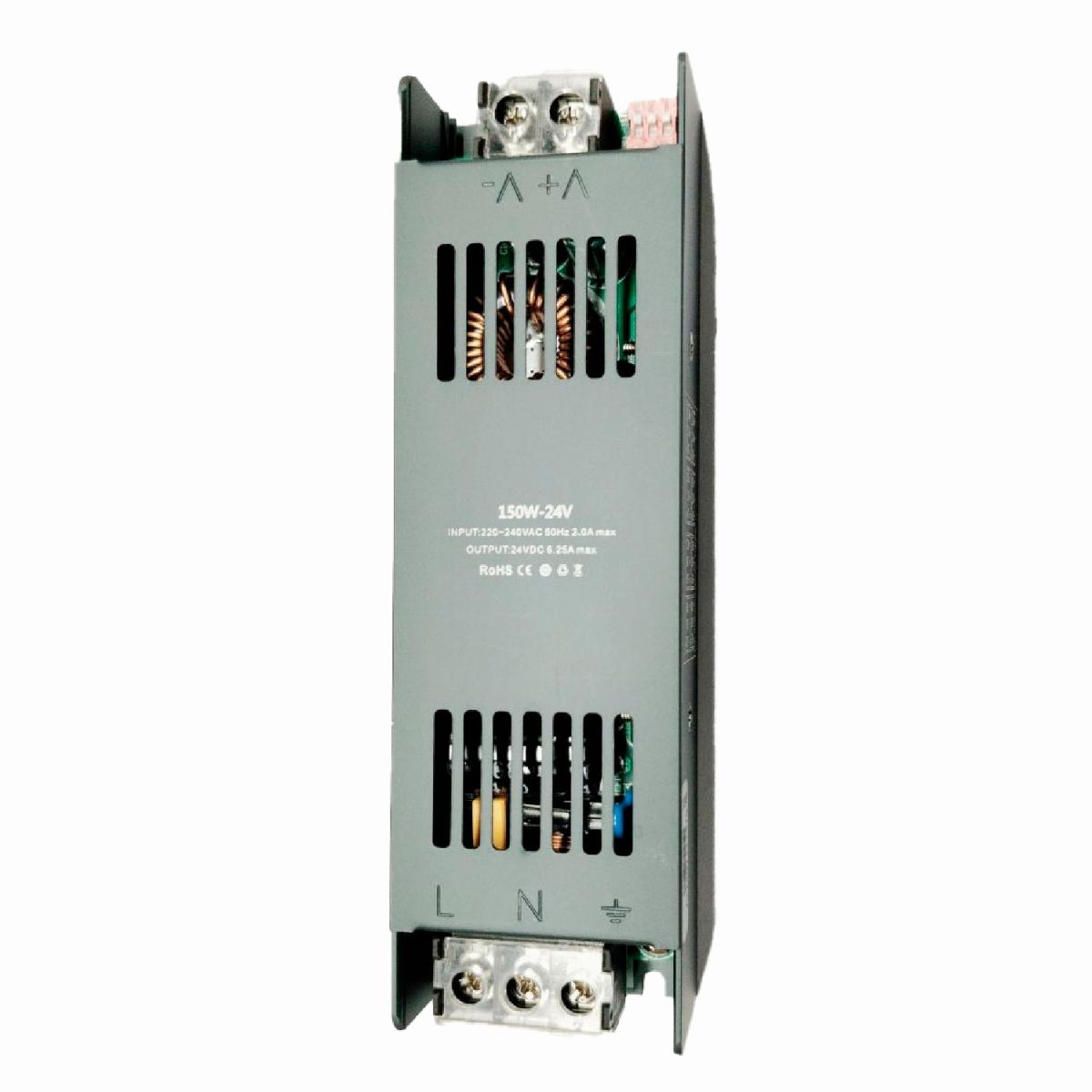 Блок питания для светодиодной ленты Favourite 150Вт DC24В 6.25А IP20 2002-DC-200 Блок питания для светодиодной ленты Favourite 150Вт DC24В 6.25А IP20 2002-DC-200