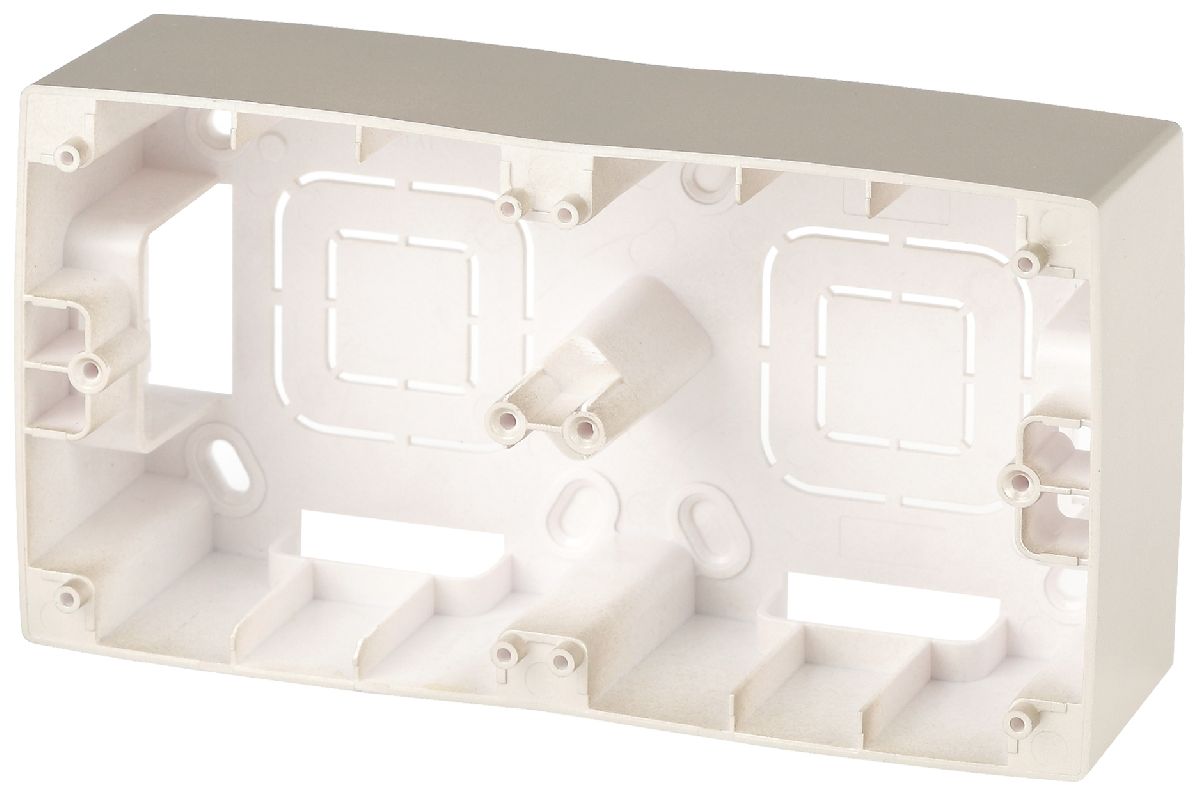 Коробка для накладного монтажа на 2 поста Эра 12-6102-04 Б0043173