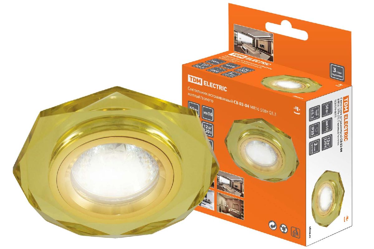 Встраиваемый светильник TDM Electric СВ 03-04 SQ0359-0053 Встраиваемый светильник TDM Electric СВ 03-04 SQ0359-0053