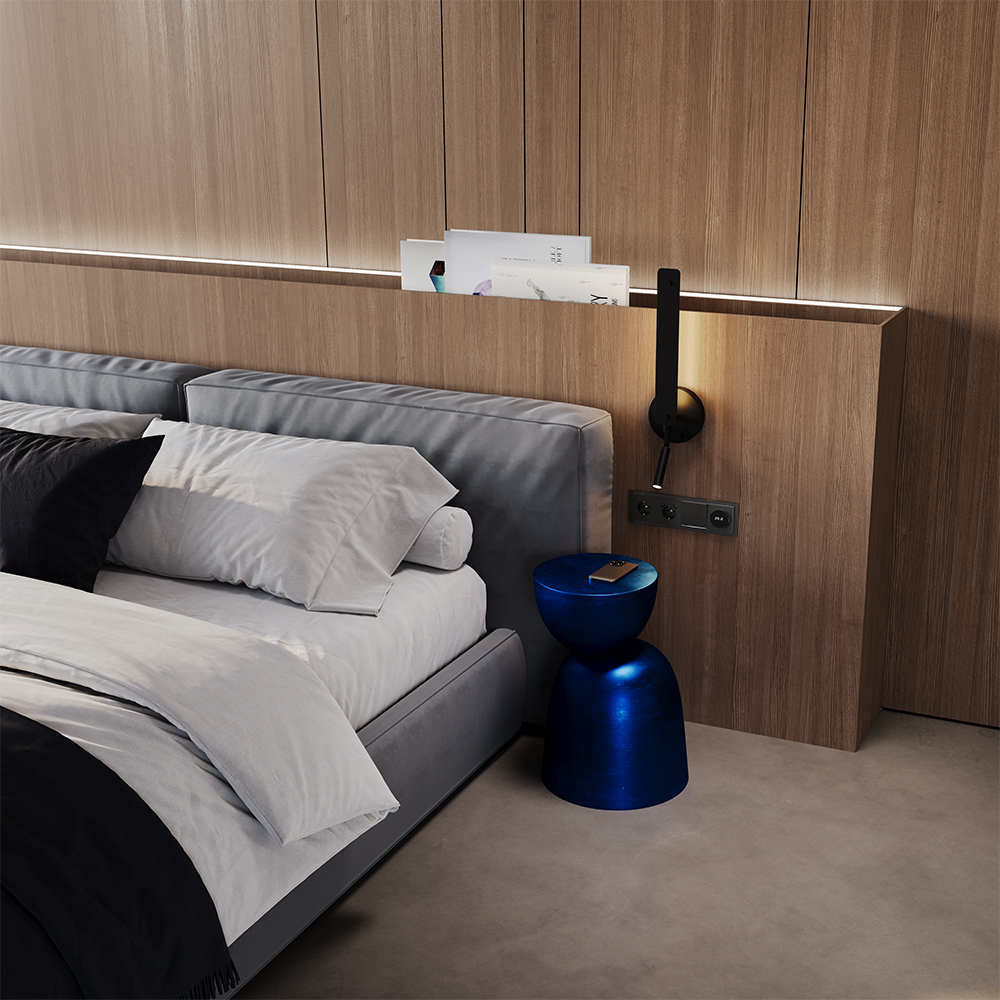 Рамка на 4 поста Voltum S70 VLS110406 (титан, стекло)