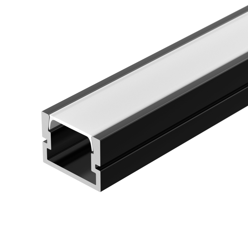 Алюминиевый профиль Arlight PDS-SM-2000 Anod Black 035027 Алюминиевый профиль Arlight PDS-SM-2000 Anod Black 035027