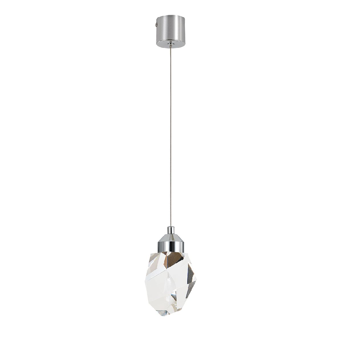 Подвесной светильник Indigo Cristallo 12053/1P Chrome V000133L Подвесной светильник Indigo Cristallo 12053/1P Chrome V000133L