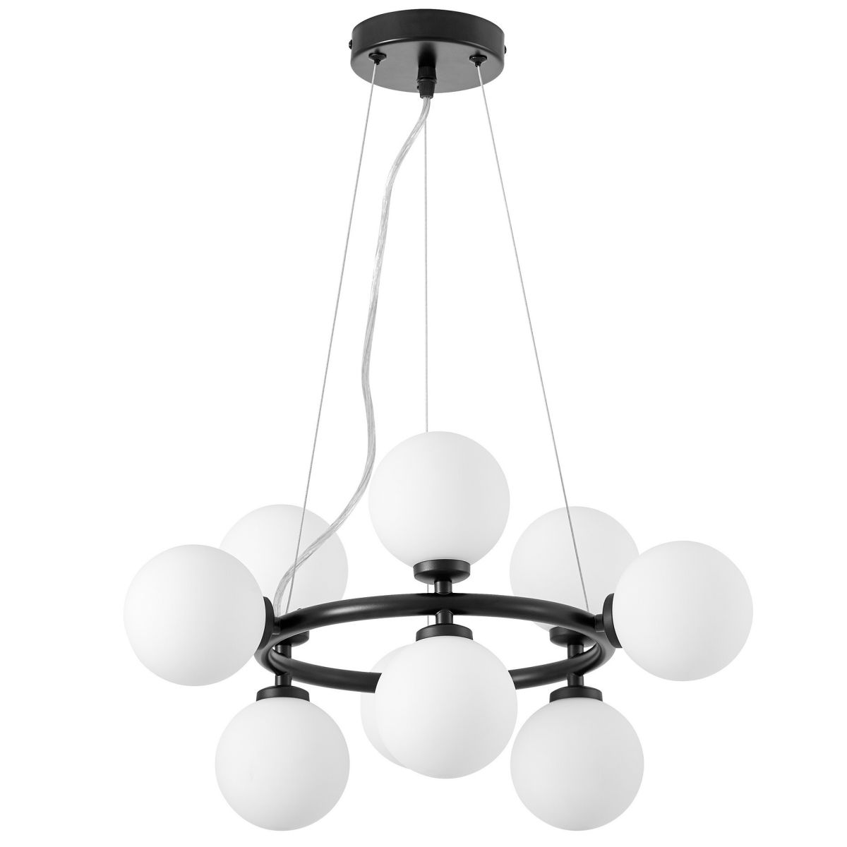 Подвесная люстра Lumina Deco Marsiada LDP 6033-9 BK Подвесная люстра Lumina Deco Marsiada LDP 6033-9 BK