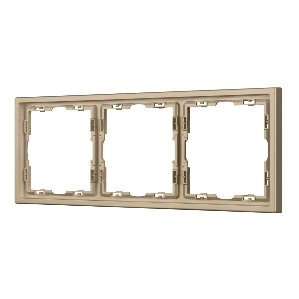 Рамка пластиковая Arlight FRM-NOBE-SFPL-3-GD 054221