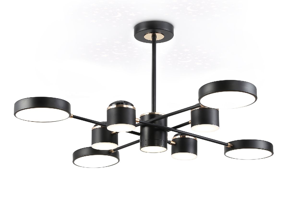 Люстра на штанге Ambrella Light Linetech Comfort FL51629 Люстра на штанге Ambrella Light Linetech Comfort FL51629