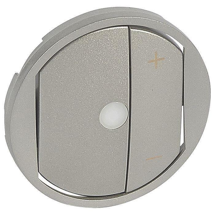 Лицевая панель Legrand Celiane диммера IOBL титановая 068375