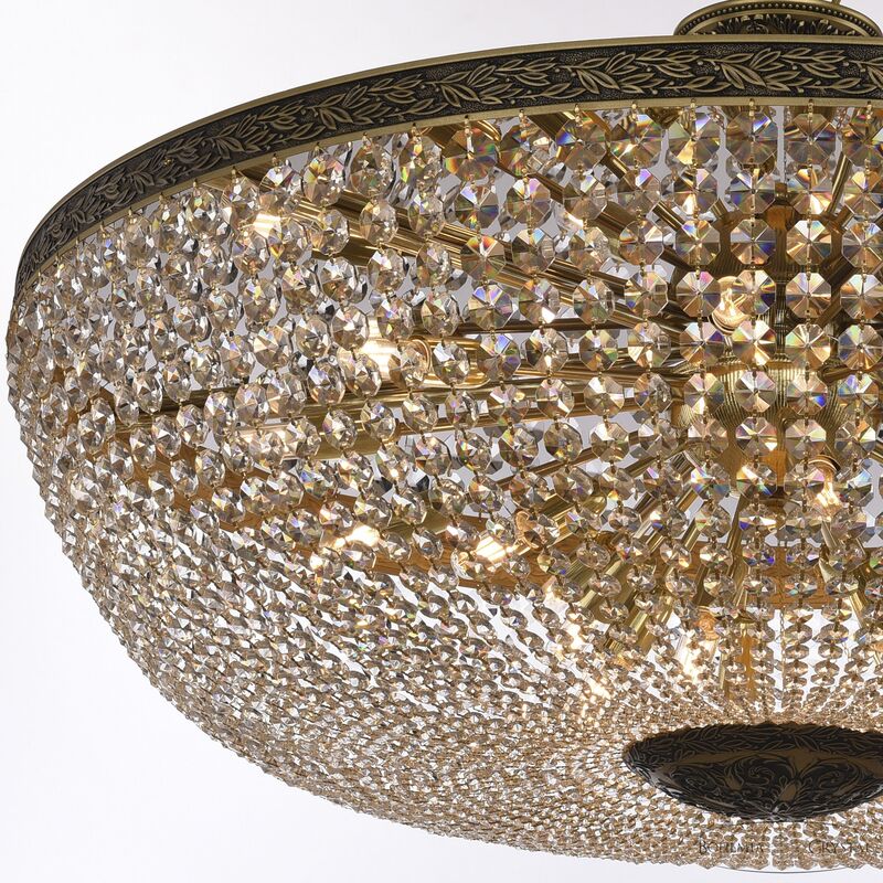 Потолочная люстра Bohemia Ivele Crystal AL19111/100OL AGB