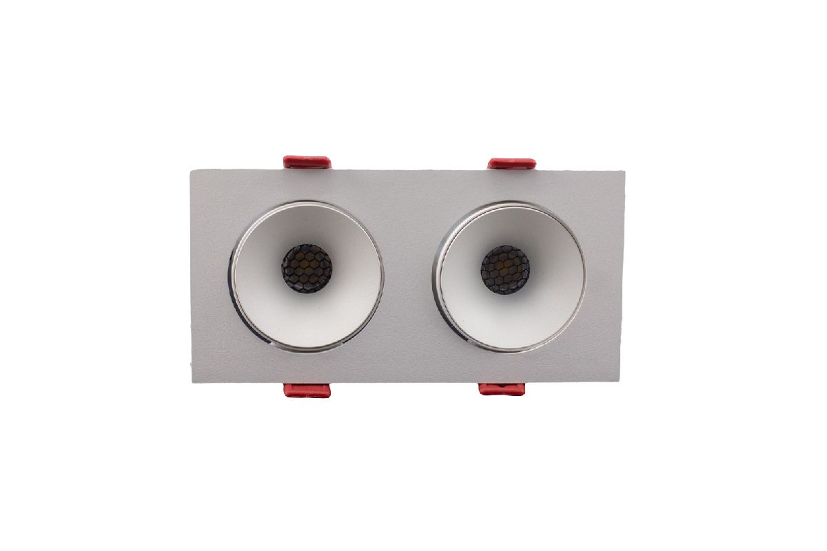Встраиваемый светильник AM Group AM480-2 WH+WH 15,4W Встраиваемый светильник AM Group AM480-2 WH+WH 15,4W