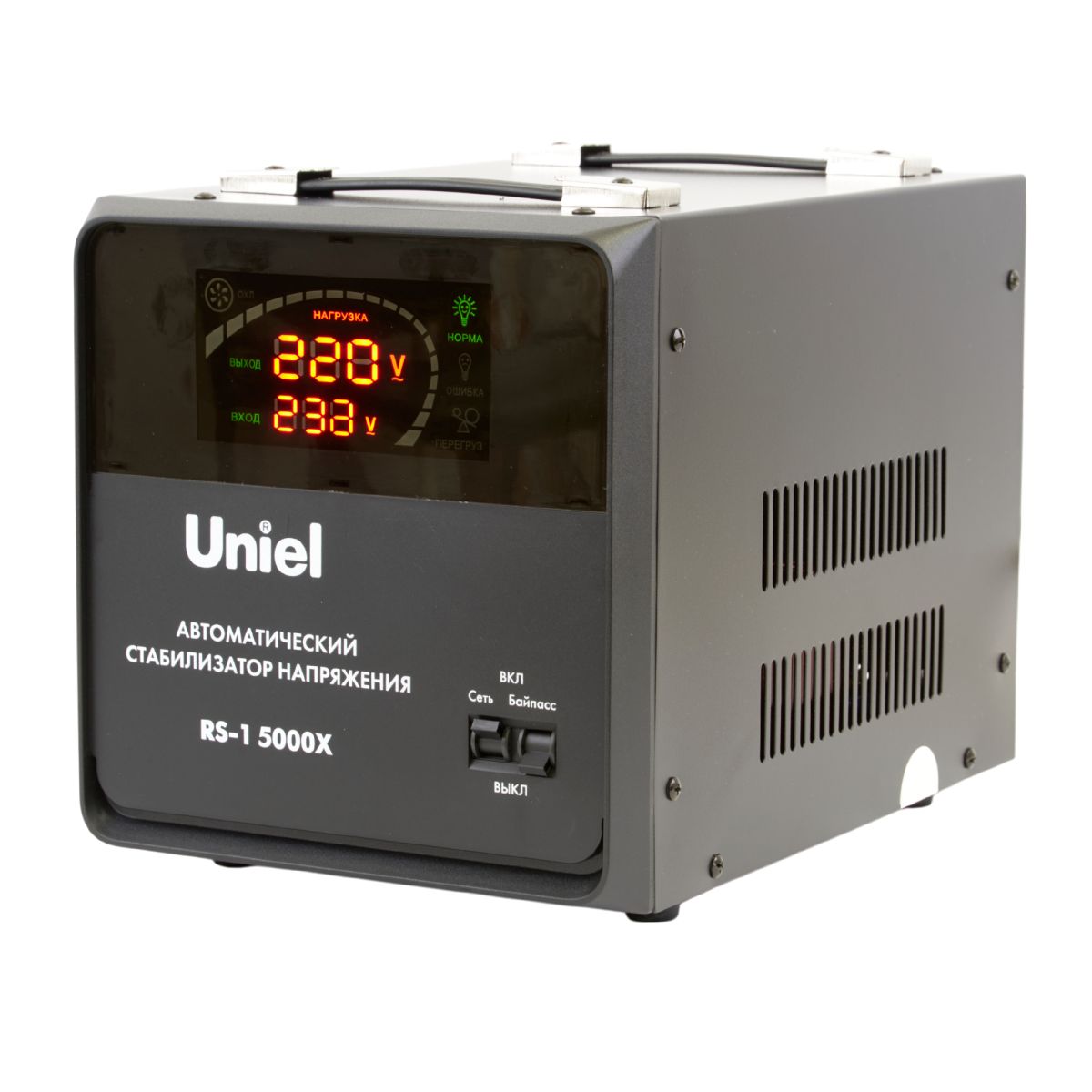 Стабилизатор напряжения Uniel Reliability RS-1 5000X UL-00012858 Стабилизатор напряжения Uniel Reliability RS-1 5000X UL-00012858