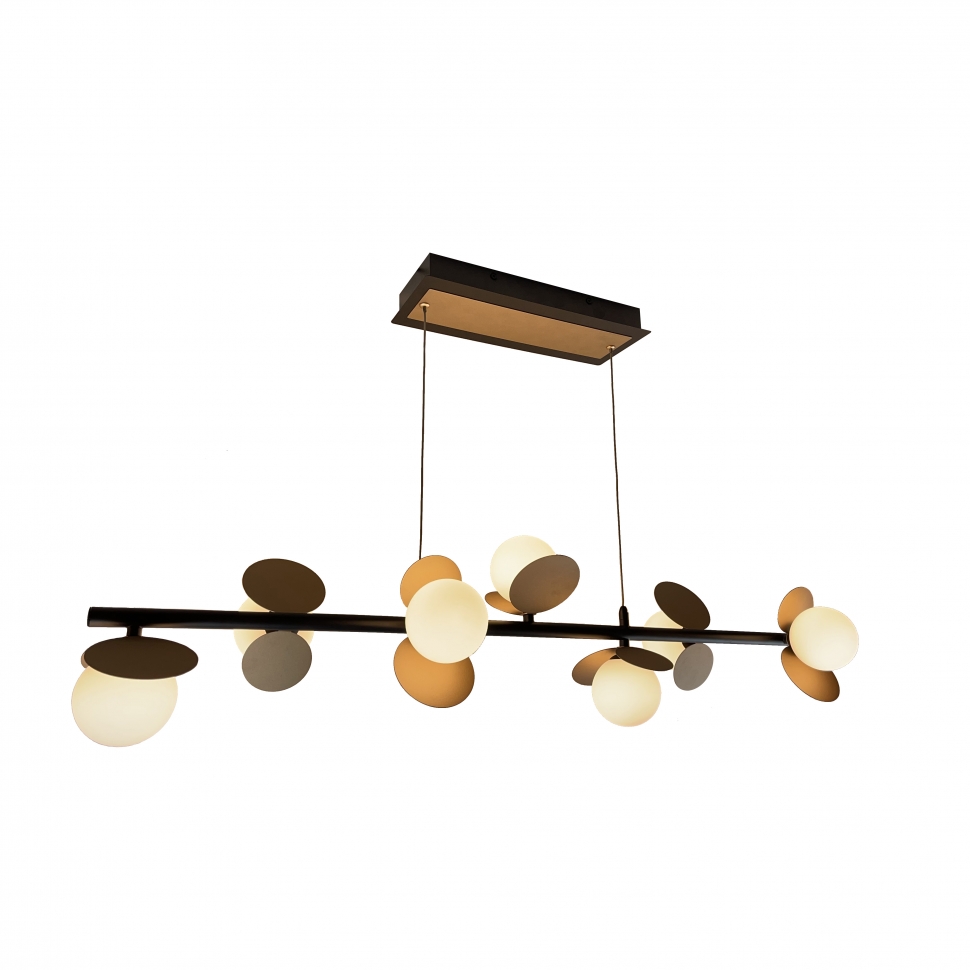 Подвесная люстра iLedex Savage C4644-7 MBK+SGD Подвесная люстра iLedex Savage C4644-7 MBK+SGD