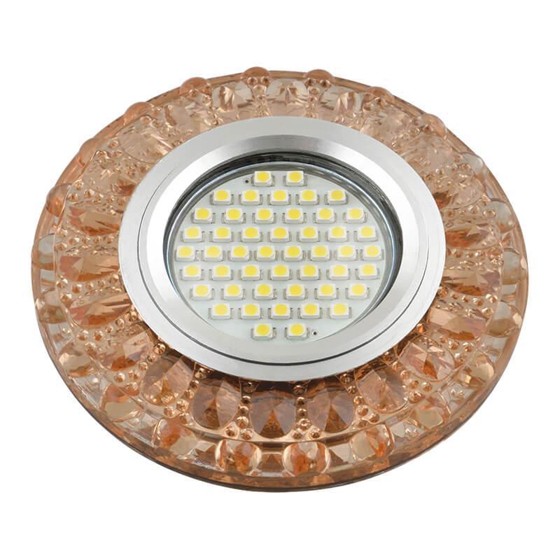 Встраиваемый светильник Fametto Luciole DLS-L151 Gu5.3 Glassy/Tea Встраиваемый светильник Fametto Luciole DLS-L151 Gu5.3 Glassy/Tea