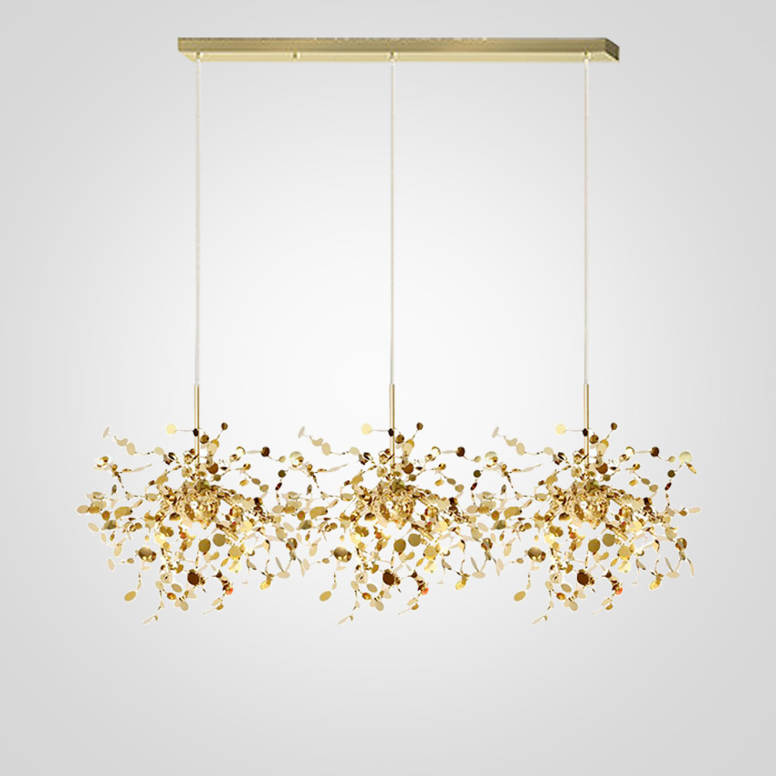 Подвесная люстра ImperiumLoft Tezani argent suspension linear 177957-22